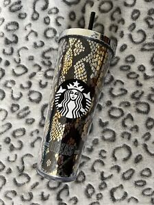 RARE Starbucks Tumbler 2014 Texas Rattlesnake w/ Original Straw & Lid PRE-OWNED - Sold on eBay October 14th, 2023 for $165.00