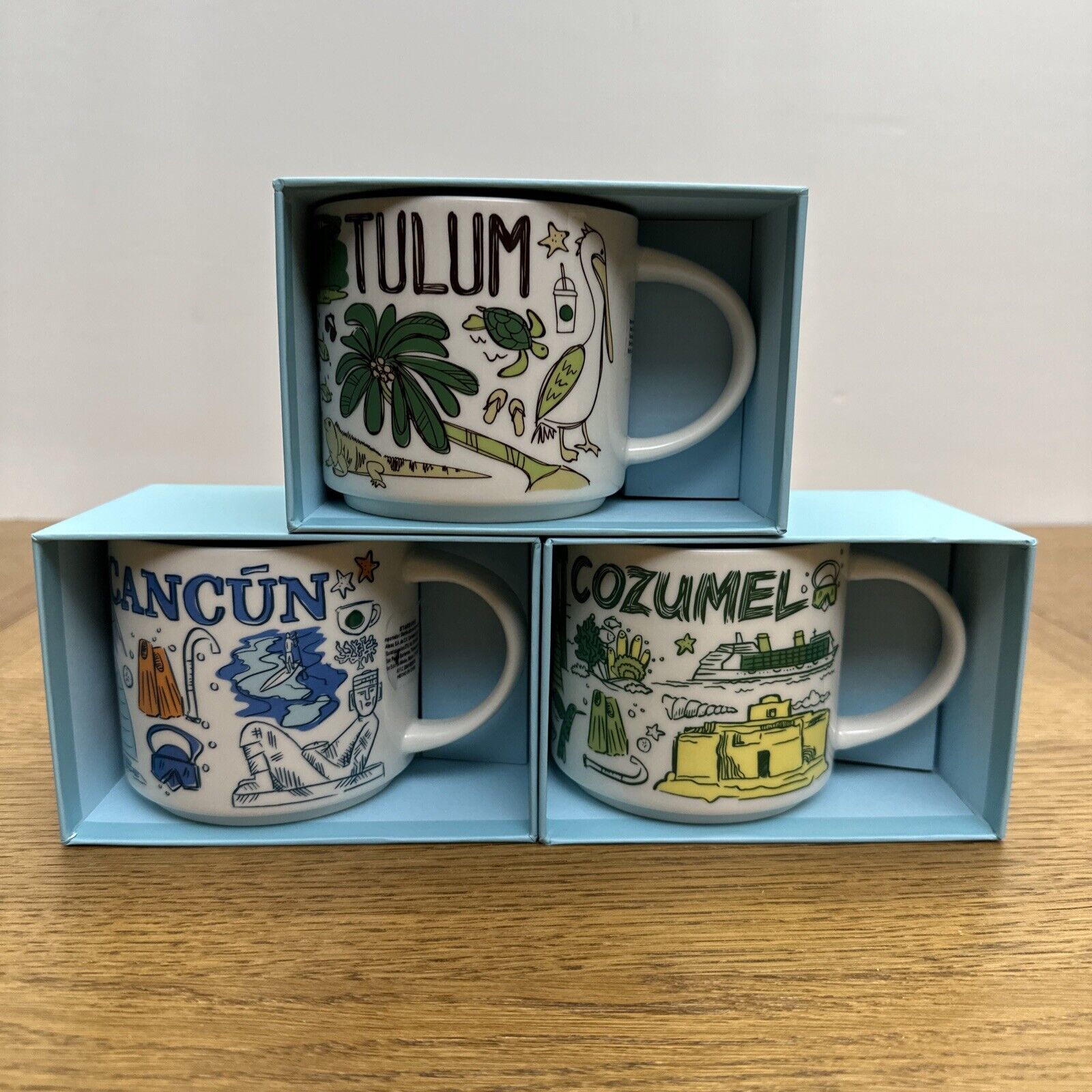 Tulum Cancún Cozumel 3 Starbucks Mugs Been There Series 3 Lot Brand New NIB 14oz - Sold on eBay January 22nd, 2025 for $149.95