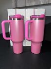 stanley x starbucks winter pink 40oz tumbler - Sold on eBay March 4th, 2024 for $145.99 (29 bids) 