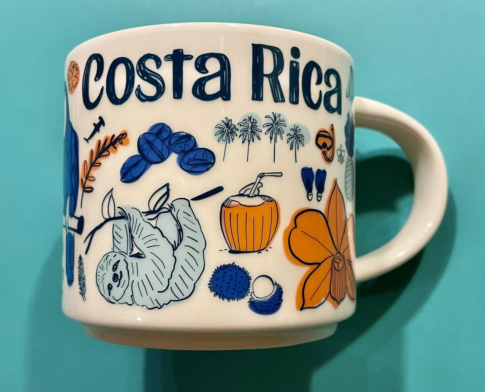 STARBUCKS COFFEE MUG - COSTA RICA ?? - Sold on eBay December 17th, 2024 for $80.00