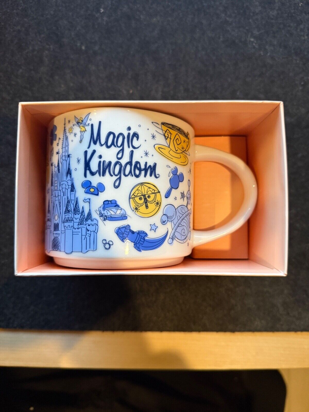 Disney Magic Kingdom Starbucks coffee Cup Mug 14oz Been There Series NEW in Box - Sold on eBay January 1st, 2025 for $100.00