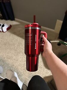 Starbucks X Stanley Holiday 2023 Collab (40 oz) Red Tumbler - Sold on eBay November 29th, 2023 for $170.00
