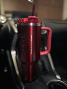 NEW LIMITED Starbucks X Stanley Cup Holiday 2023 40oz Red Tumbler - Sold on eBay January 2nd, 2024 for $222.00