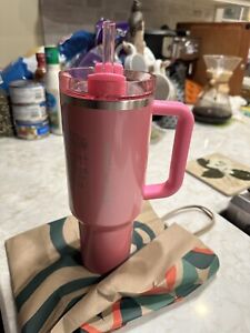 Stanley x Starbucks Exclusive 2024 Pink 40oz Tumbler NEW Early Release!!! - Sold on eBay December 28th, 2023 for $200.00