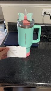 Starbucks x Stanley Thailand Exclusive 2023 40oz  Tumbler Pastel Two Tone - Sold on eBay January 12th, 2024 for $460.00