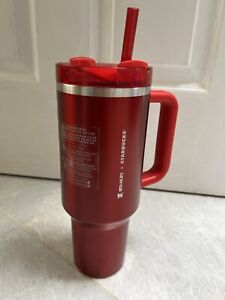 Starbucks Stanley 2023 Holiday Red 40oz Tumbler - Sold on eBay November 3rd, 2023 for $169.99