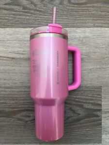 Stanley x Starbucks Exclusive 2024 Pink 40oz Tumbler NEW Release! - Sold on eBay January 31st, 2024 for $249.99