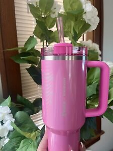 Stanley x Starbucks Winter Pink 40oz Tumbler (2024 Target Exclusive) New In Hand - Sold on eBay January 9th, 2024 for $300.00