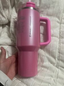 NEW Stanley Starbucks 40oz pink!!! 1-3-2024 - Sold on eBay January 8th, 2024 for $300.00 (1 bids) 