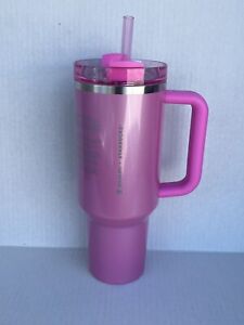 Stanley x Starbucks Exclusive 2024 Pink 40oz Tumbler - Sold on eBay December 22nd, 2023 for $240.00