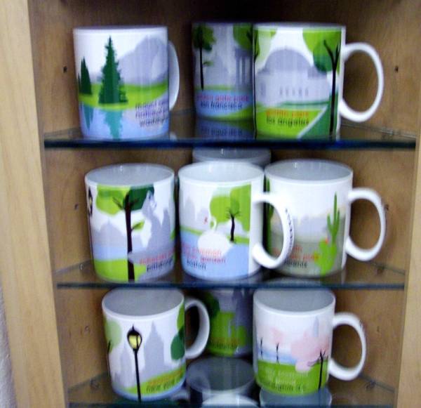 Vintage National Parks Starbucks Coffee Mugs~2007~ Set of 10 - Sold on eBay October 21st, 2024 for $107.92