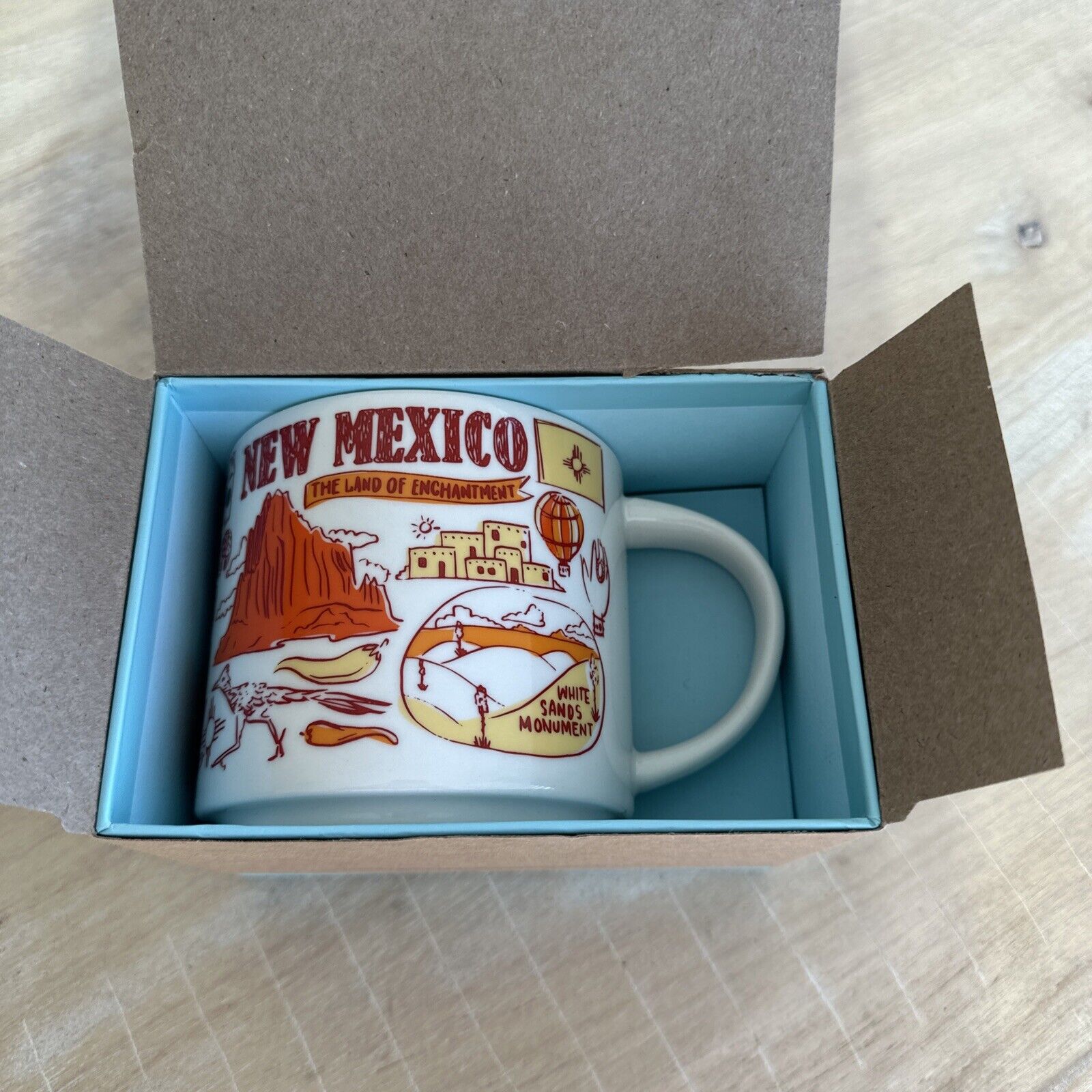 Starbucks New Mexico Been There Series Mug, 14 oz. Land Of Enchantment  2022 NIB - Sold on eBay November 26th, 2024 for $114.88