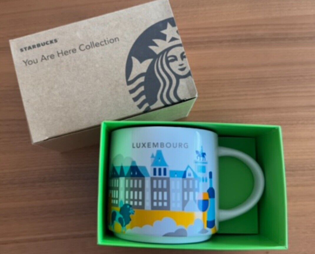 NWT Starbucks Luxembourg ?? Been There You Are Here Series Coffee Mug 14oz - Sold on eBay January 3rd, 2025 for $59.99