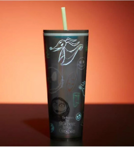 Disney Starbucks The Nightmare Before Christmas Tumbler with Straw CONFIRMED - Sold on eBay October 6th, 2023 for $189.00