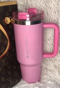 Stanley x Starbucks Winter Pink 40oz Tumbler (2024 Target Exclusive) - Sold on eBay February 17th, 2024 for $227.50 (27 bids) 