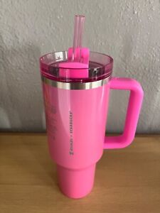 Stanley X Starbucks Winter Pink 40oz Tumbler (2024 Target Exclusive) - Sold on eBay February 5th, 2024 for $300.00