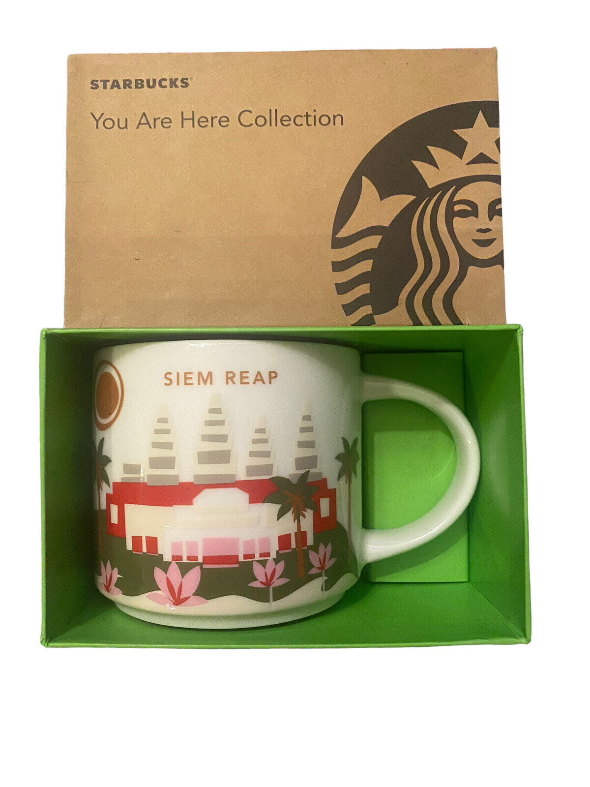 Starbucks Mug 14 FL OZ / 414 ml Siem Reap Coffee Cup New 2017 - Sold on eBay January 13th, 2025 for $104.99