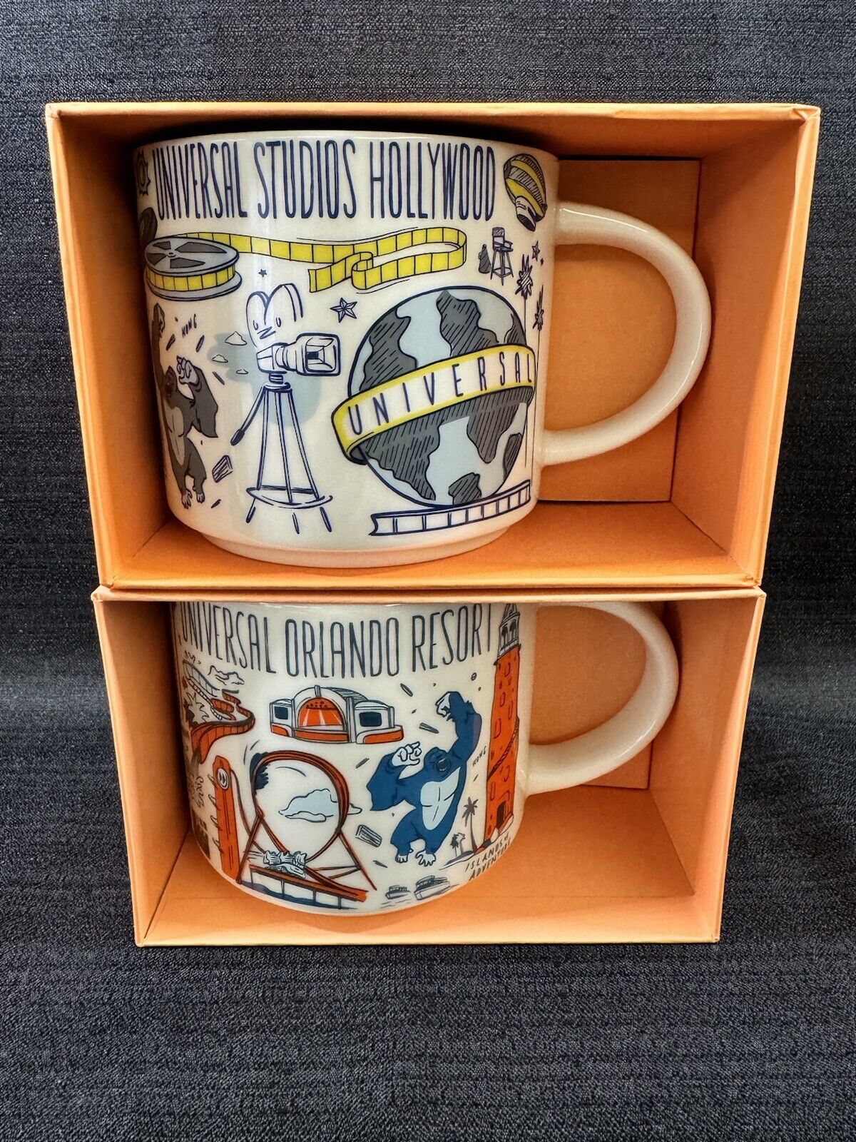 Universal Studios Starbucks Been There Series Ceramic Mugs Set Of 2. NEW. ?? ? - Sold on eBay January 24th, 2025 for $74.00