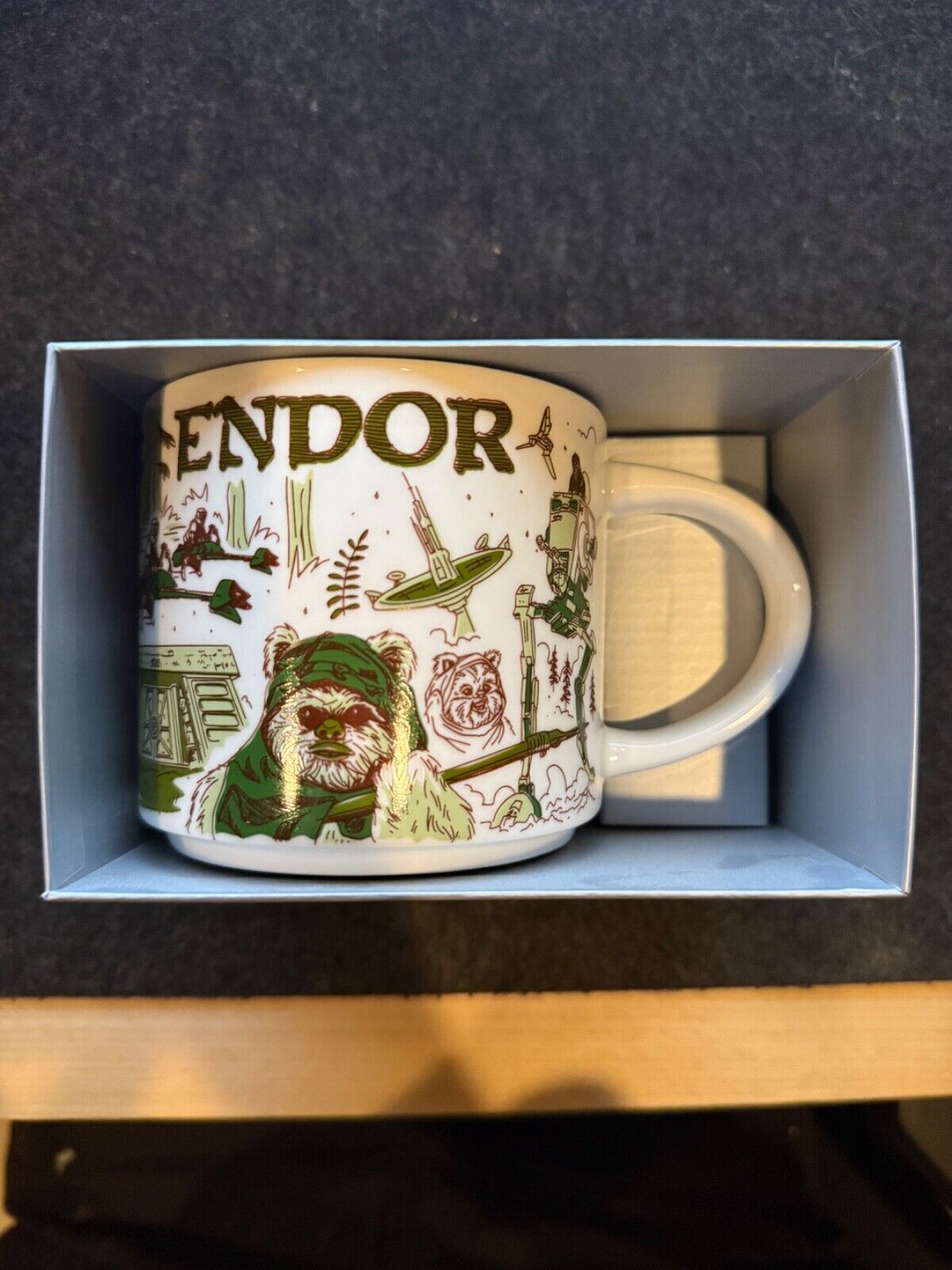 Starbucks Star Wars Endor Mug Been There Series 2021 14oz Disney Parks Ewok New - Sold on eBay December 27th, 2024 for $85.00