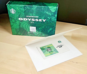 Starbucks Odyssey Gift Card with $100 Balance - Custom Exclusive Collectible - Sold on eBay November 11th, 2023 for $199.00