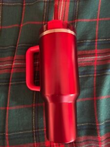 NEW Stanley x Starbucks Collab Holiday Red 40oz Tumbler LAST ONE - SHIPS TODAY - Sold on eBay November 25th, 2023 for $146.00 (4 bids) 