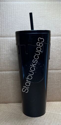 Unreleased Starbucks Black Slime 2024 24oz - Sold on eBay August 6th, 2024 for $100.00