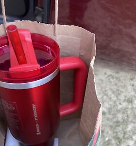 Starbucks X Stanley Cup Holiday 2023 (40oz) Red Tumbler NEW - Sold on eBay December 17th, 2023 for $189.99 (1 bids) 