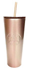 Starbucks Holiday 2018 Sparkling Rose Gold Stainless Steel 24oz Cold Cup Tumbler - Sold on eBay April 6th, 2024 for $159.95