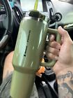 Starbucks Olive Green Pearl Stanley 40oz Tumbler Glitter Fall Release 2024 New - Sold on eBay September 1st, 2024 for $81.00 (20 bids) 
