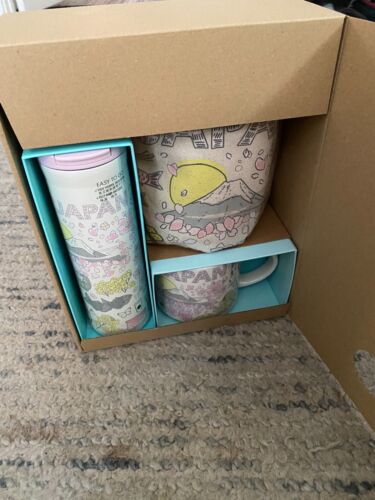 Starbucks Japan Been There Series tumbler mug tote bag Spring Set 2024 Sakura - Sold on eBay June 14th, 2024 for $124.95