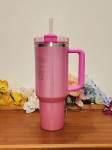 Starbucks x Stanley Exclusive 2024 Pink 40oz Tumbler Quencher - Sold on eBay January 5th, 2024 for $220.00