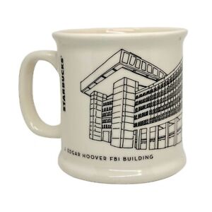 Starbucks 2015 J. Edgar Hoover FBI Building Coffee Tea Mug Cup 14 oz - Sold on eBay December 13th, 2023 for $179.00