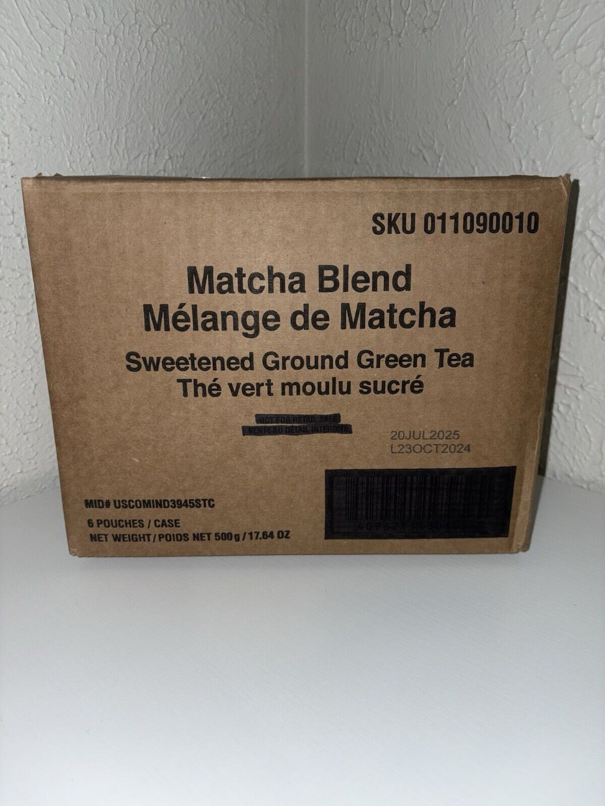 (DISCONTINUED) Starbucks Sweetened Match Powder - Sold on eBay January 19th, 2025 for $150.00