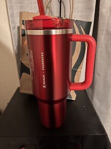 New Starbucks x Stanley Holiday 2023 Collab (40 oz) Red Tumbler - Sold on eBay November 18th, 2023 for $160.00