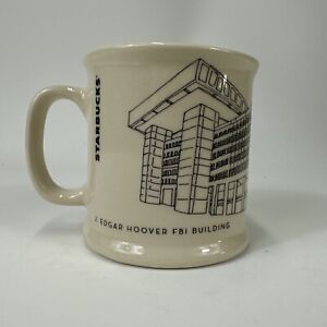 FBI J Edgar Hoover Building Starbucks 14oz Coffee Mug - Sold on eBay August 14th, 2023 for $149.99