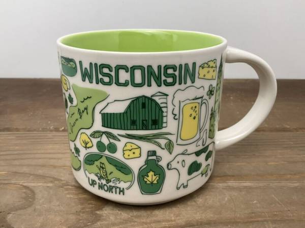 Starbucks WISCONSIN Been There Series Collectible Mug 14 Oz Mint - Sold on eBay October 15th, 2024 for $82.95
