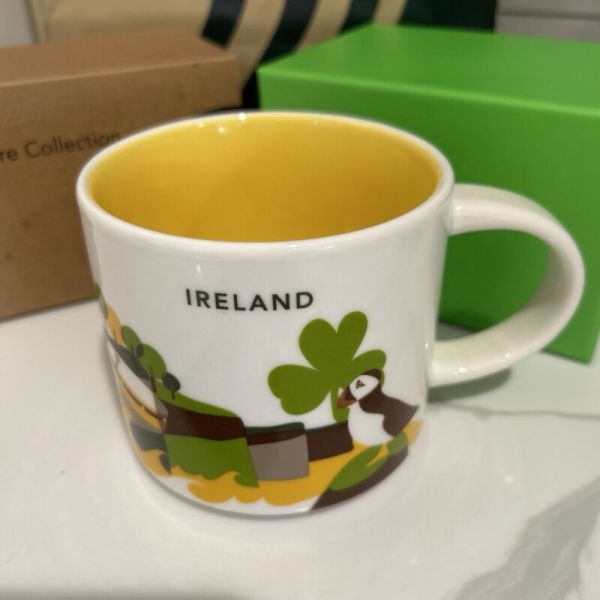 ??Starbucks Ireland You Are Here YAH Collector Series 14oz Ceramic Mug NWT?? - Sold on eBay September 27th, 2024 for $85.00