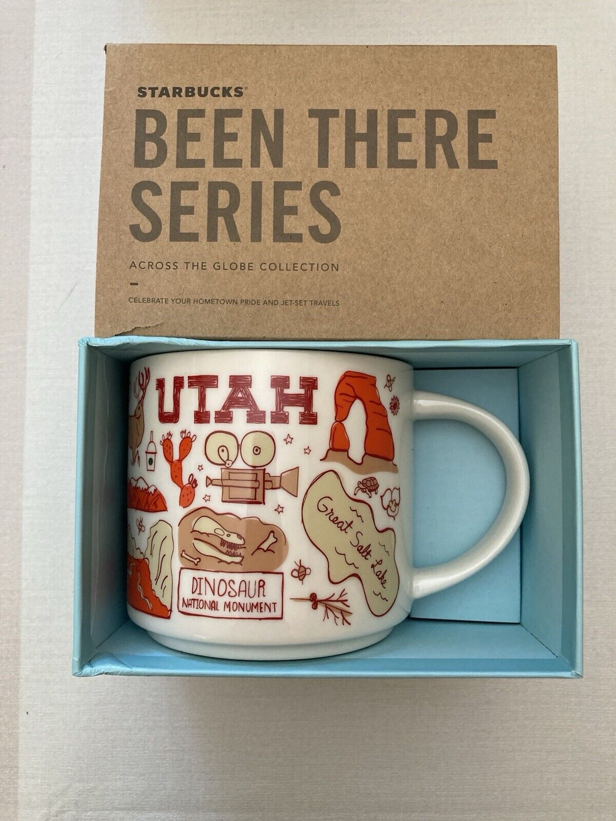 Starbucks Been There Series UTAH 14 oz. Coffee Mug Cup New With SKU And Box - Sold on eBay December 16th, 2024 for $99.99