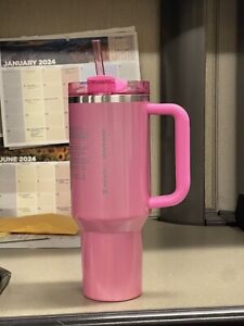 Stanley x Starbucks Winter 2024 Pink 40oz Tumbler Target Exclusive - Sold on eBay January 4th, 2024 for $210.00