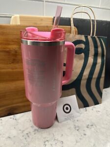 Stanley x Starbucks Winter Pink 40oz Tumbler (2024 Target Exclusive) New In Hand - Sold on eBay January 7th, 2024 for $299.99
