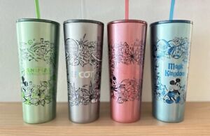 2023 Disney Park Icons Metal Tumbler Cup Starbucks Set 4 Kingdom Epcot Hollywood - Sold on eBay August 2nd, 2023 for $195.94