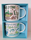 Lot 2 Starbucks Mug Buenos Aires Argentina Coffee Tea Collectible Ceramic Cup - Sold on eBay July 17th, 2024 for $80.99