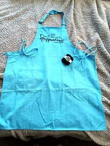 RARE! Starbucks Apron BLUE Frappuccino However You Want It Relaunch & Wristband! - Sold on eBay August 19th, 2023 for $200.00