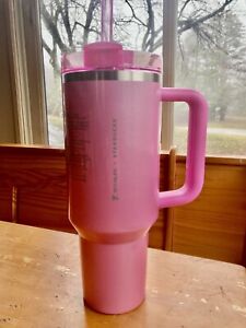 Stanley x Starbucks Exclusive 2024 Pink 40oz Tumbler NEW Early Release!!! - Sold on eBay January 3rd, 2024 for $207.50 (41 bids) 