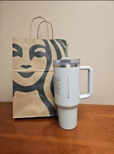 UNRELEASED NEW Starbucks x Stanley Spring Blue 2024 Exclusive Tumbler - Sold on eBay April 1st, 2024 for $220.00