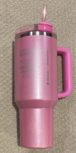 Stanley x Starbucks Winter Pink 40oz Tumbler (2024 Target Exclusive) New In Hand - Sold on eBay January 6th, 2024 for $249.99