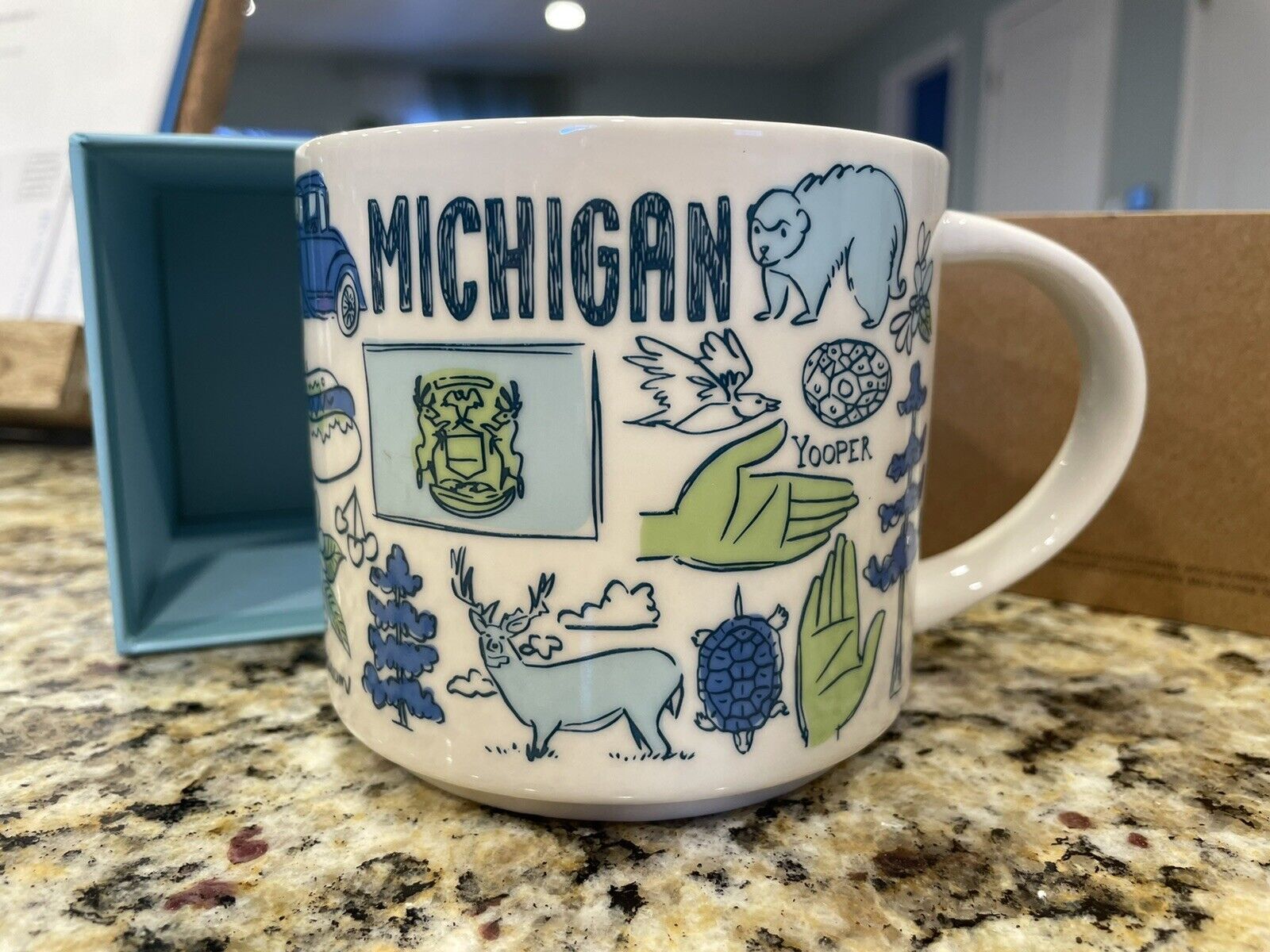 Starbucks 2018 Michigan Been There Collection Coffee Mug NEW IN BOX - Sold on eBay December 28th, 2024 for $99.99