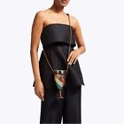 KURT GEIGER Rainbow Eagle-Emblem Leather Wine Glass Holder - Sold on eBay September 7th, 2024 for $100.00