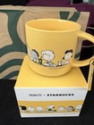 New ListingNEW 2025 PEANUTS x STARBUCKS Friendship Ceramic Mug 14oz Yellow Snoopy & Gang - Sold on eBay March 20th, 2025 for $85.00