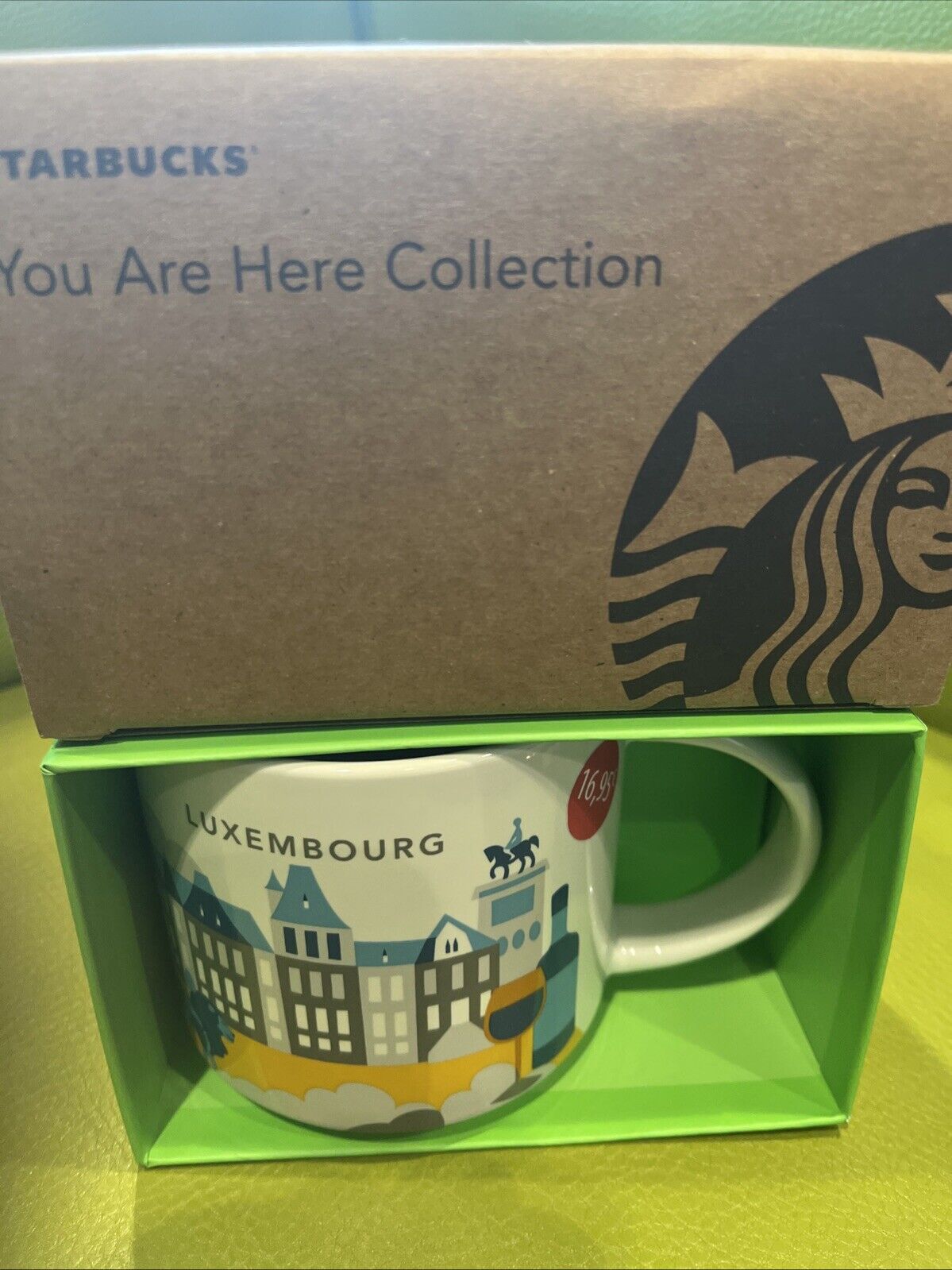 Starbucks LUXEMBOURG ?? YOU ARE HERE  Collection Coffee Mug 16oz Brand New - Sold on eBay February 11th, 2025 for $69.99
